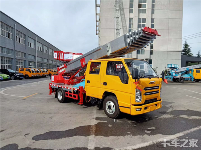 国六江铃顺达搬家云梯车