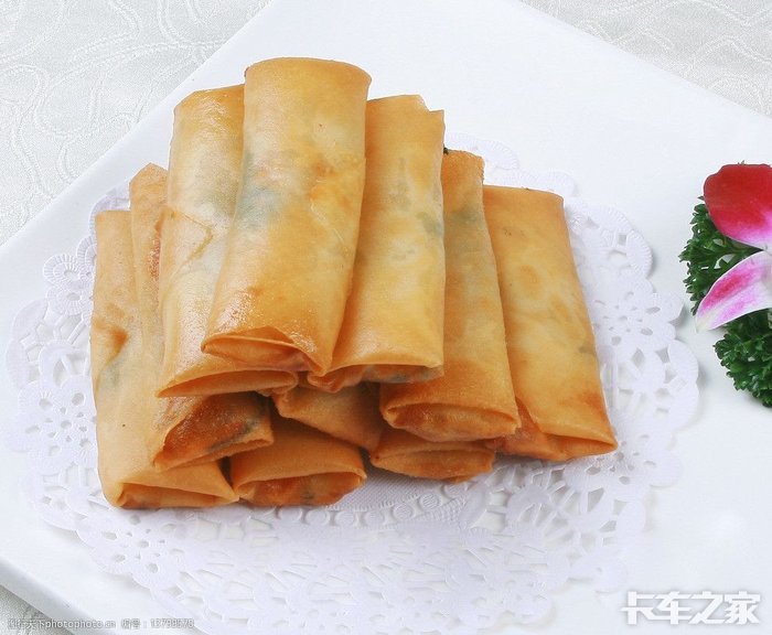 立春啦今天吃春卷没