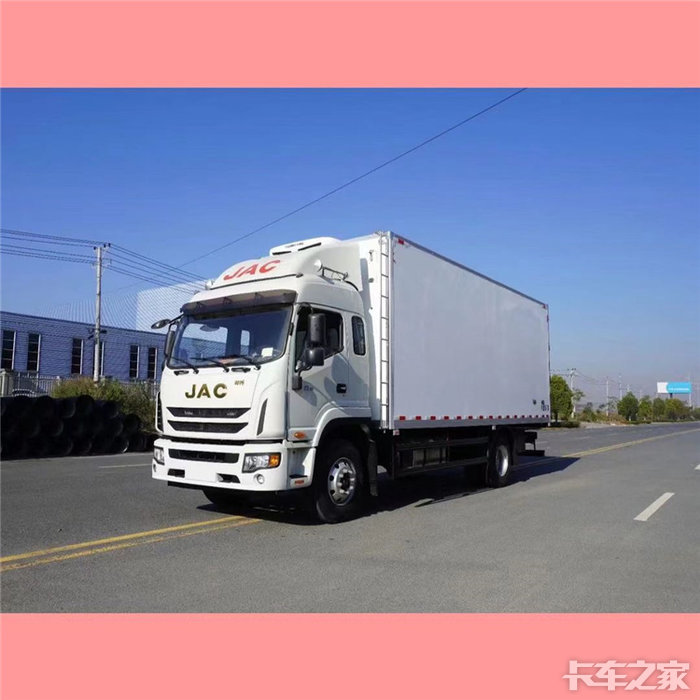 国六6.8米江淮帅铃冷藏车来了