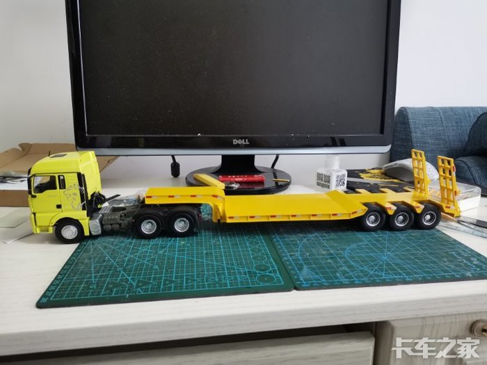 1/36半挂车模型制作手工制作的,难免 _ 卡车之家论坛
