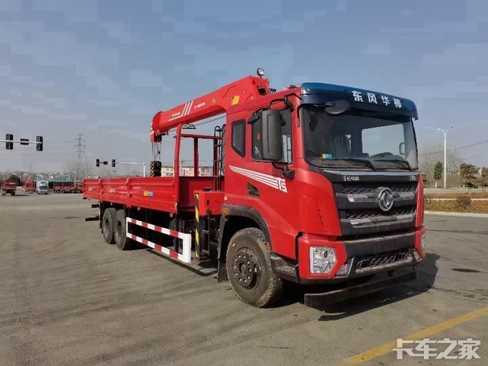 国六东风t5后八轮随车吊