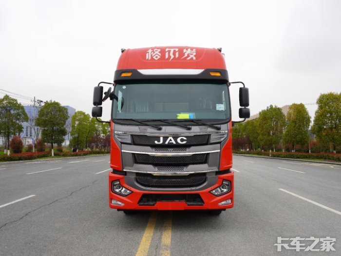 江淮格尔发a5x高顶双卧冷藏车