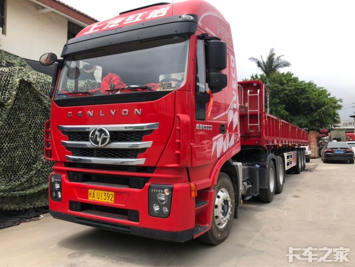 新车红岩杰狮c500出故障