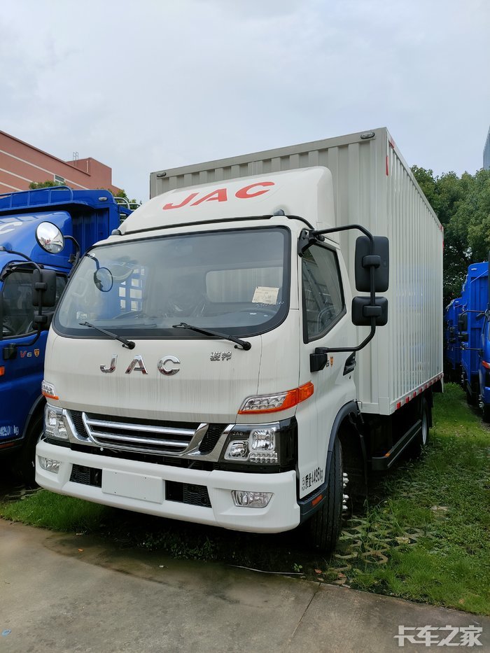 15米单排厢车【国五 [复制链接]  江淮骏铃v6厢式货车   新款驾驶室