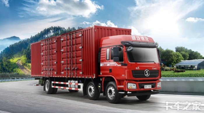 陕汽德龙l3000大单桥载货车98米