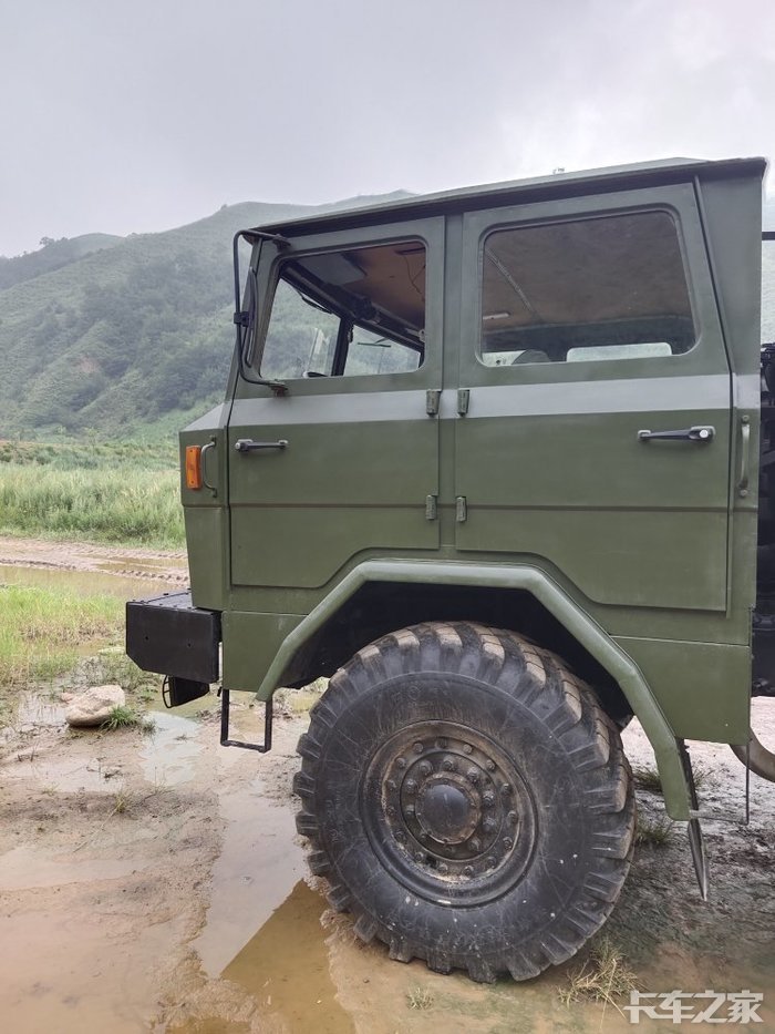 陕汽军车,很好上手哦,门没锁,钥匙在车上 _ 卡车之家论坛