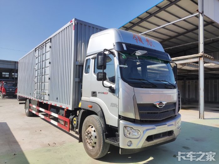 福田时代领航国六福康220马力98米厢