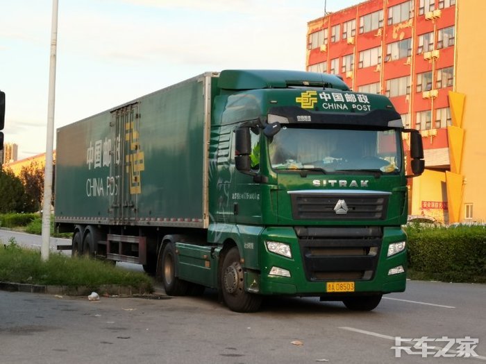 北京亦庄邮政局近期重型卡车随拍从早拍到晚