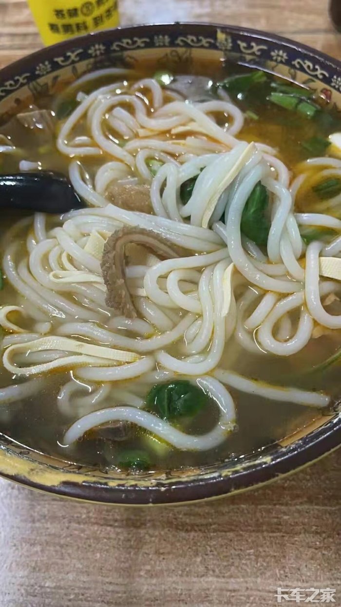 羊肚米线吃上那么一碗真舒服