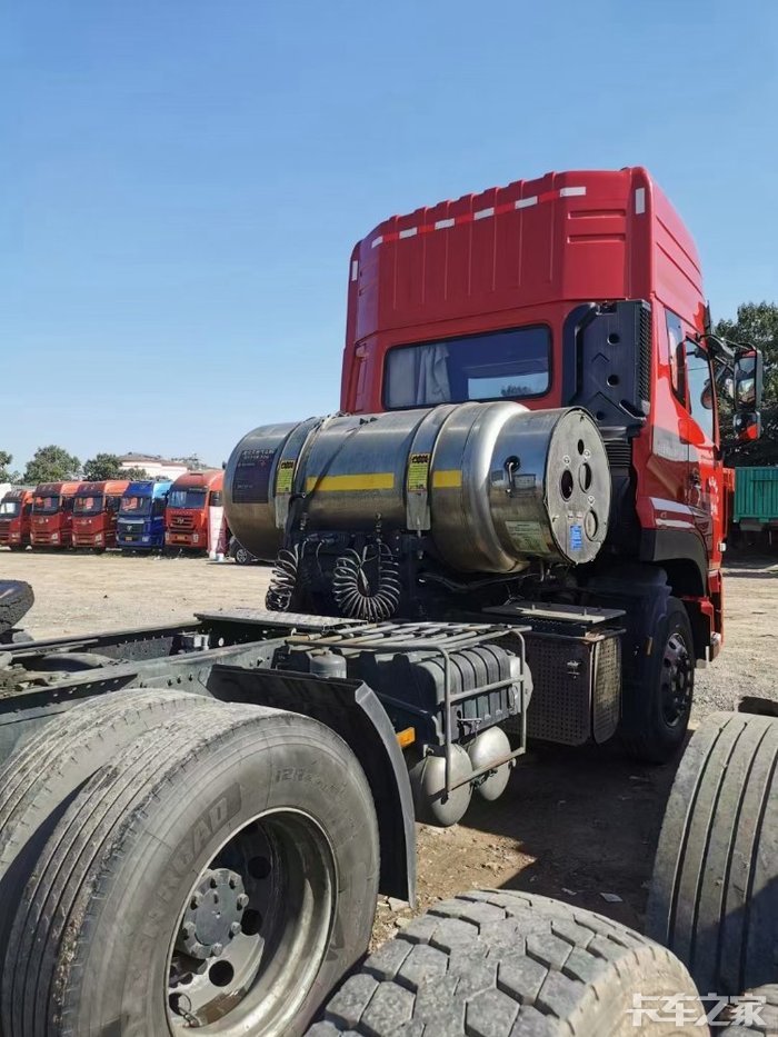 国六东风天龙460双驱天然气车 _ 卡车之家论坛