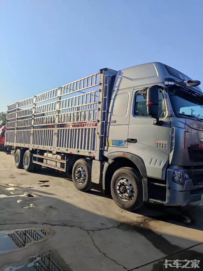 重汽豪沃440马力,前四后八9.6米高栏 _ 卡车之家论坛