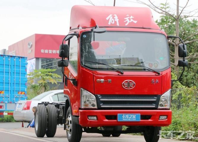 一汽解放轻卡虎v载货车油耗多少?有老铁知道么?