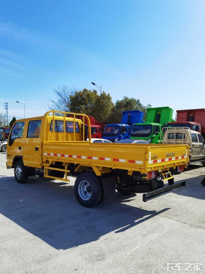 六安慶鈴五十鈴黃色工程車在各個工程領域