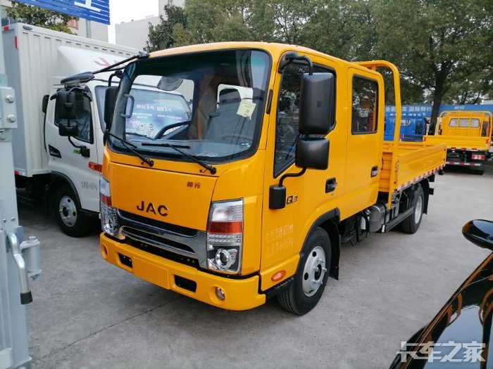 帅铃工程款双排座,高端轻卡四年50万公里 _ 卡车之家论坛