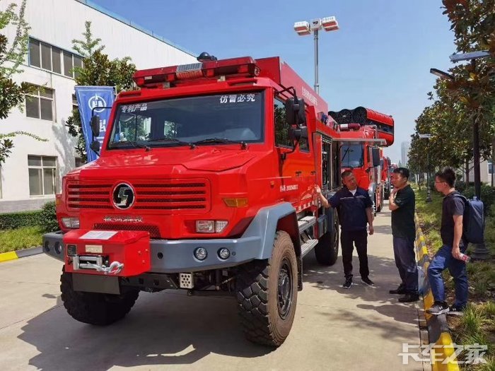 陕汽sx2119 4*4全地形抢险救援车 _ 卡车之家论坛