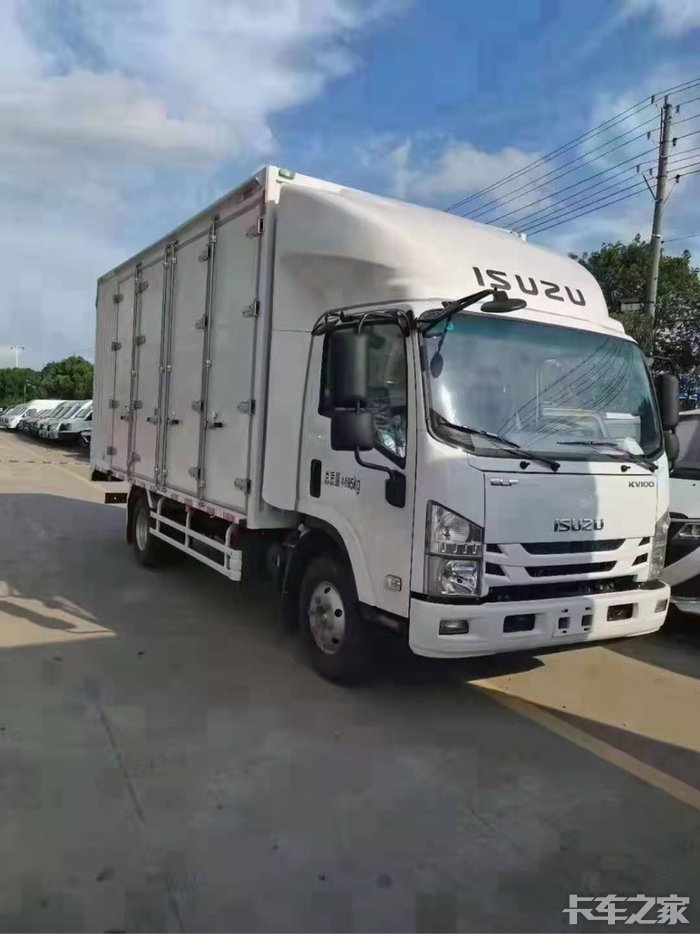 庆铃五十铃4开门物流快递好帮手