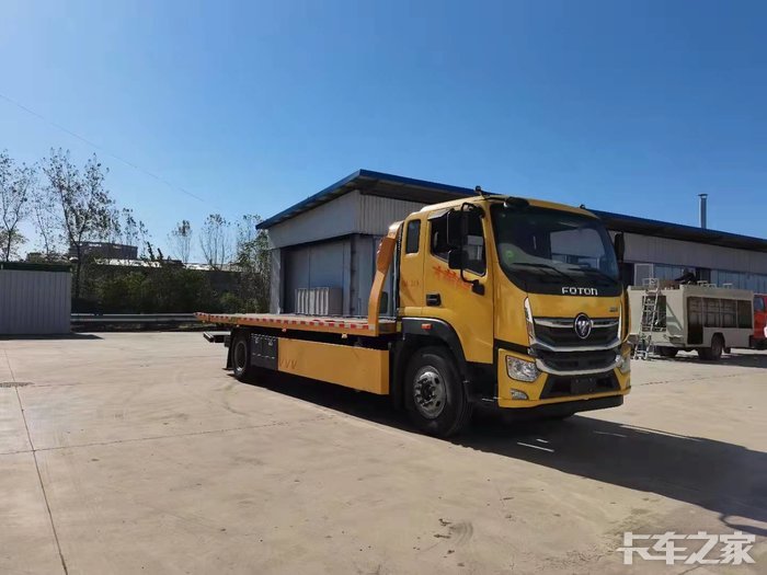 福田奥铃大黄蜂全10吨清障车 _ 卡车之家论坛