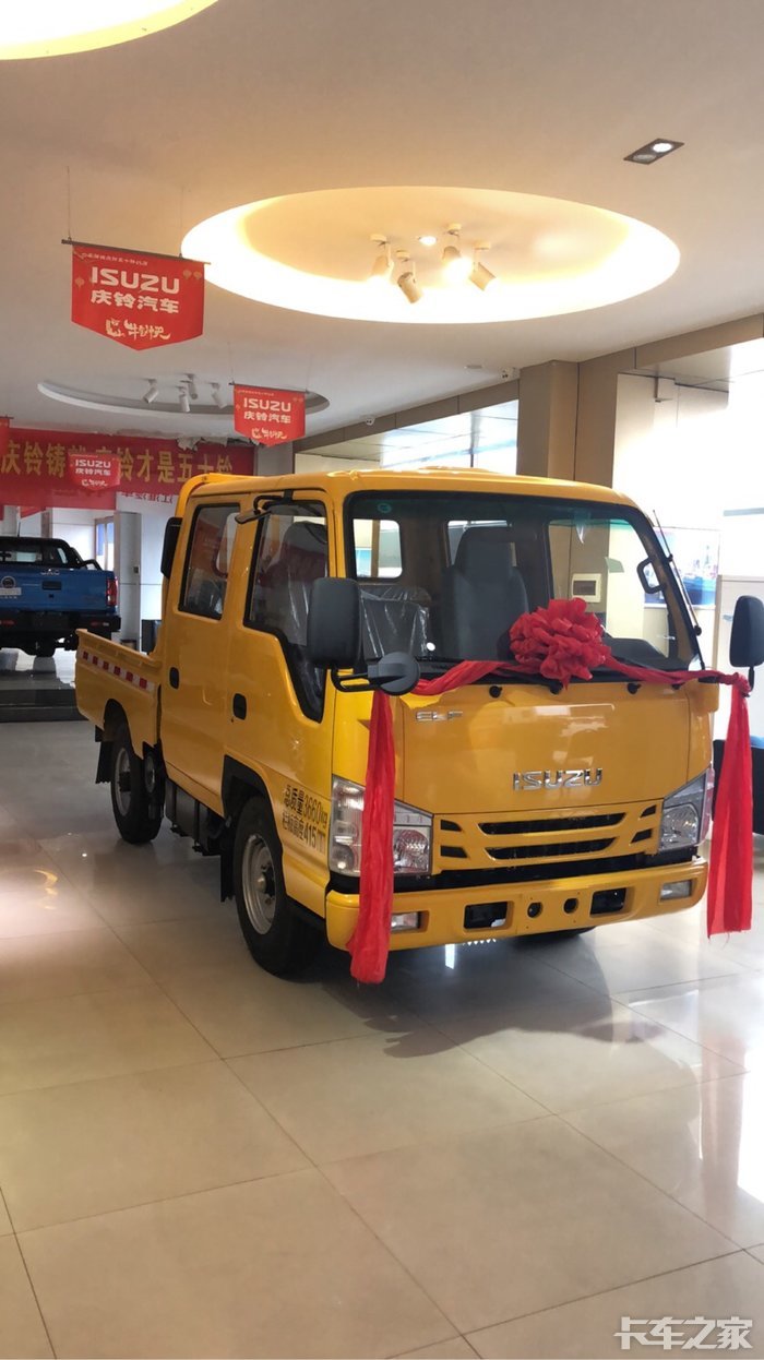 庆铃五十铃100p后单轮双排 _ 卡车之家论坛