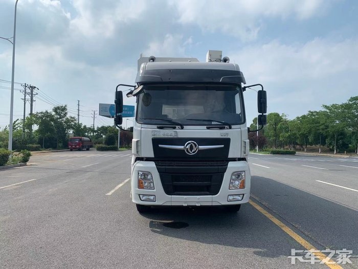 东风畅行d3v前四后八短四轴散装饲料车适合养殖场崎岖