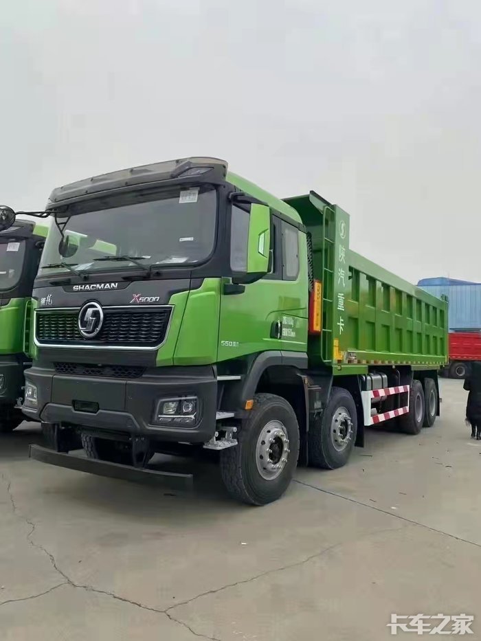 新车下线x5000 550马力 8米重载自卸车 _ 卡车之家论坛