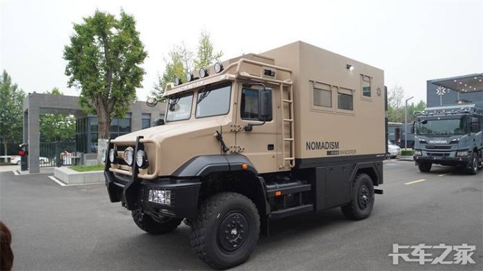 【王占鳌侃车】民版mv3 解放m41底盘 诺马迪森越野房车 _ 卡车之家