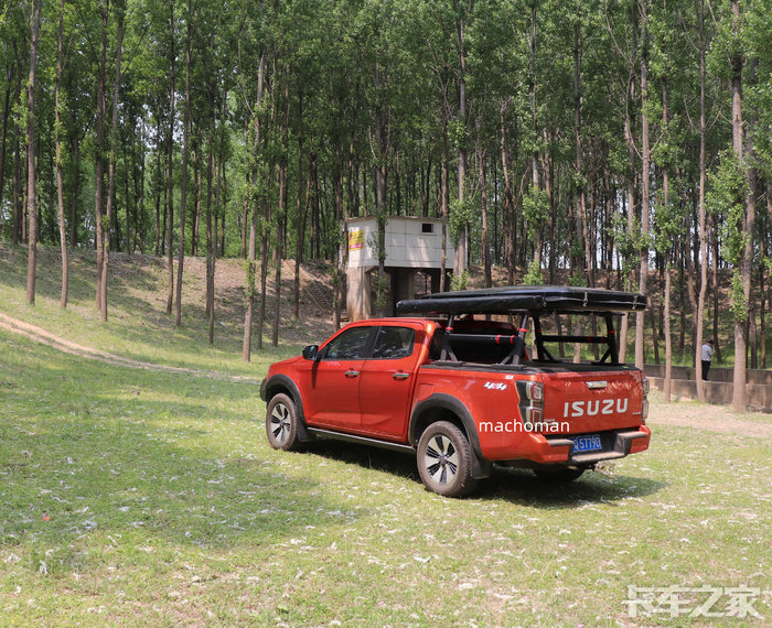 皮卡后箱折叠帐篷夏季出行钓鱼的好帮手